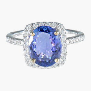 Bague tanzanite