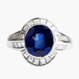 Bague Saphir moderne