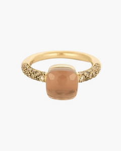 Bague quartz rose