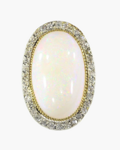 Bague opale