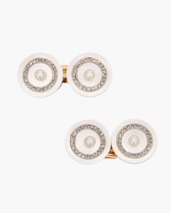 Boutons de manchette perle