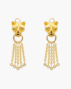 Boucles d’oreilles Cartier or