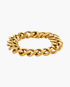 Bracelet maille gourmette