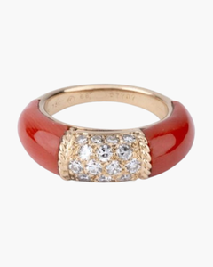 Bague corail
