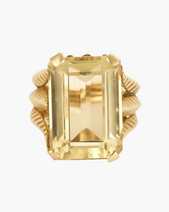 Bague citrine