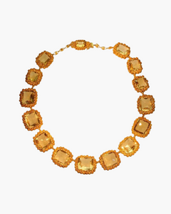 Collier citrine