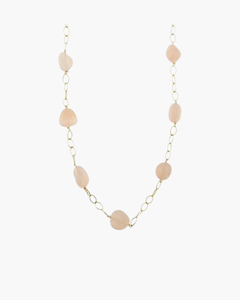 Collier quartz rose