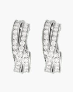 Boucles d’oreilles Cartier diamant