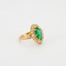 Ring Marquise emerald diamond ring 58 Facettes 2808