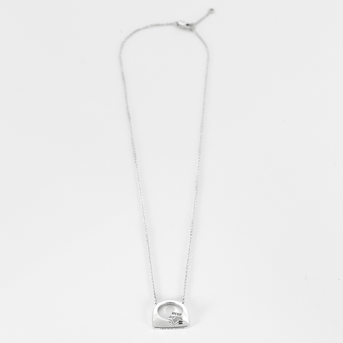 Collier FRED - Success Chance Etoile - Collier en or gris et diamants 58 Facettes DV22876-6