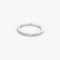 47.5 DE BEERS - Demie alliance en platine et diamants 58 Facettes DV0973-2-475-3