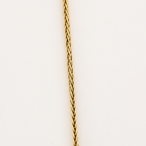 Collier Collier en or jaune et agate mousse 58 Facettes DV24577-7