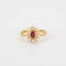 Ring Ruby diamond daisy ring 58 Facettes 2669