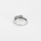 Bague 52 Demie Alliance en or gris et diamants 58 Facettes DV24085-2