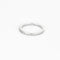 47.5 DE BEERS - Demie alliance en platine et diamants 58 Facettes DV0973-2-475-3