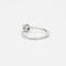 Bague 53 Bague solitaire en or gris et diamant 58 Facettes DV4184-12