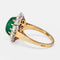 Bague VAN CLEEF & ARPELS - Bague Or Jaune, Platine, Émeraude et Diamants 58 Facettes