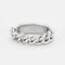 Bague 51 DIOR - Bague  "Gourmette", or gris et diamants. 58 Facettes DV3487-1
