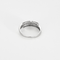 Bague 52 Demie Alliance en or gris et diamants 58 Facettes DV24085-2