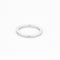 47.5 DE BEERS - Demie alliance en platine et diamants 58 Facettes DV0973-2-475-3