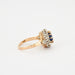 Ring Old ring in gold, sapphire and diamonds 58 Facettes