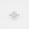 Bague Bague en or blanc, diamant navette et brillants 58 Facettes
