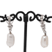 Boucles d'oreilles Boucles d'oreilles avec perles baroques et diamants 58 Facettes D359537JC