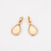 Earrings 2 in 1 rose gold diamond earrings 58 Facettes