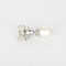 Boucles d'oreilles Boucles d'oreilles en or blanc, perles de cultures et diamants : 0,80 carat 58 Facettes DV31450-48