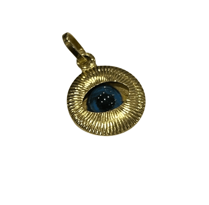 Pendentif Pendentif Oeil or jaune 58 Facettes LP730