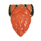 Broche Broche Art déco belge en or jaune 18 ct, corail et onyx 58 Facettes 10015-4334