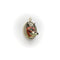Pendentif Pendentif renard émaillé en or 14k avec halo de diamants 58 Facettes