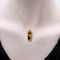 Pendentif Pendentif en agate paysage en or 14 carats 58 Facettes