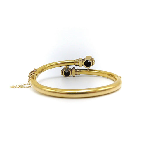 Bracelet Etruscan Revival - Bracelet en or 14k et diamants 58 Facettes