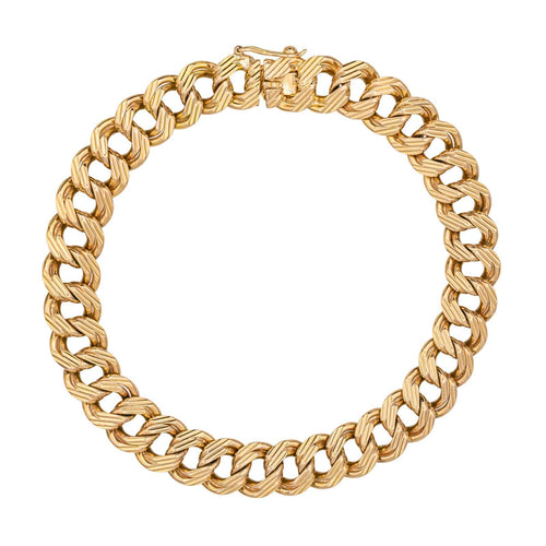 Bracelet Bracelet en or jaune 18 carats (750) 58 Facettes 1011018CD