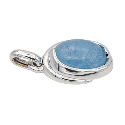 Pendentif Pendentif Or blanc Agate 58 Facettes 1026468CD