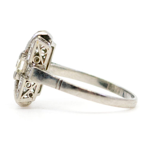 Bague 60 Bague Art déco en platine et diamants taille ancienne 58 Facettes DF0FB08480E14DB9BA2FE5DAB8616057