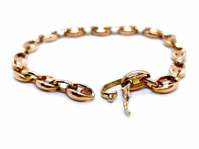 Bracelet Bracelet Grain de café Or jaune 58 Facettes 1048311CD