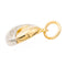 Pendentif Pendentif bicolore en or jaune et blanc 18 carats serti de diamants 58 Facettes 1048321CD