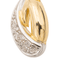 Pendentif Pendentif bicolore en or jaune et blanc 18 carats serti de diamants 58 Facettes 1048321CD