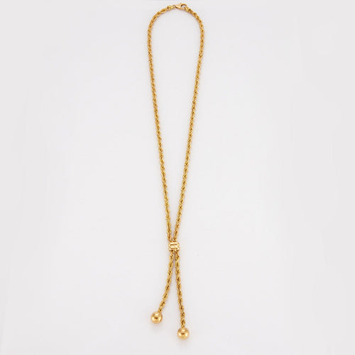 Collier Collier cravate en or jaune 58 Facettes 2942