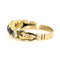Bague 55 Bague "REGARD" multi-pierres précieuses en or jaune 14 carats 58 Facettes 60863359E7114DACAD1BC5FD1A805554