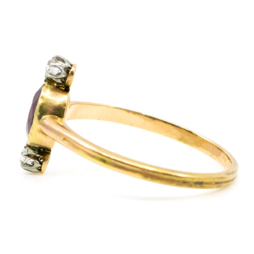 Bague 54 Bague rubis et diamants en or 14 ct 58 Facettes EAC9A69896FD4E3F894718216EB4E13F