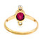 Bague 54 Bague rubis et diamants en or 14 ct 58 Facettes EAC9A69896FD4E3F894718216EB4E13F