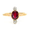 Bague 54 Bague rubis et diamants en or 14 ct 58 Facettes EAC9A69896FD4E3F894718216EB4E13F