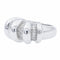 Bague 56 Bague Or blanc Diamant 58 Facettes 1089442CN