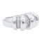 Bague 56 Bague Or blanc Diamant 58 Facettes 1089442CN