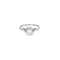 Bague 51 Bague solitaire sertie griffes en or blanc 18 carats et diamant 0,40 ct 58 Facettes BO/240036