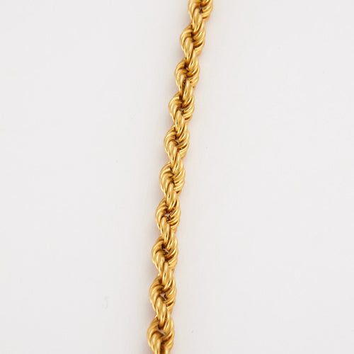 Collier Collier cravate en or jaune 58 Facettes 2942