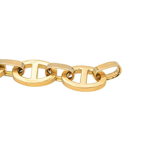 Collier Collier maille marine en or jaune 18 carats 58 Facettes 1100241CD